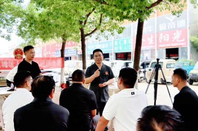     巡回庭审进园区  预热新规护权益